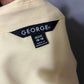 George Pale Yellow Women’s Button Front Cotton Shirt Sz-XL