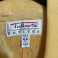 Talbots Banana Yellow Double Breasted Blazer Sz-4P