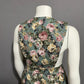 Vintage R.J. Stevens Overall 100% Cotton Floral Romper Sz-12