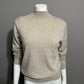 Glen Lyon Taupe Neutral Mock Neck 100% Cashmere Sweater Sz-Small Petite