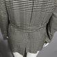 Country Shop Casual Plaid 100% Linen 3 Button Blazer Sz-12