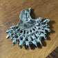 Eagle Patriotic Silver, Red, and Blue Crystal Brooch