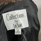 Collections For Le Suit Brown Paisley 3 Button Blazer Sz-12