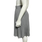 Samantha Taylor Gray A-Line Pleated Skirt Sz-6