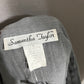 Samantha Taylor Gray A-Line Pleated Skirt Sz-6