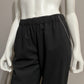 Lafayette 148 Black Satin Trim Pants Sz-Small