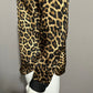 Michael Kors Cheetah Print Satin Blouse Sz- Medium Petite
