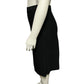 Vintage Santana Knit Black Pull On Pencil Skirt Sz-Large