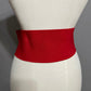 The Limited Genuine Leather Red Wide Stretch Belt Sz-Medium