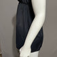 Montgomery Ward Vintage Black Camisole Nightwear Top Sz-Small