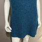 Toad&Co Teal 100% Merino Wool Sleeveless Sweater Vest Sz Large