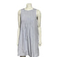 Reserved Cotton Striped Shirt Dress Sz-Small