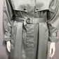 J.G. Hook Olive Green Longline Rain Trench Jacket Sz-8