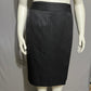 Jennifer & Grace 100% Wool Striped Career Wrap Pencil Skirt Sz-12