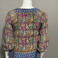 Tolani 100% Silk Multicolored Ginger Paisley Tunic Mini Dress Sz-XS