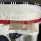 Dalia Navy Moroccan Pint Cotton Capri Pant Sz-6