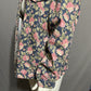 Denim & Co Women’s Floral Pink Denim Jacket Sz-Large
