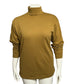 GAP Golden Brown Cotton Turtleneck Sz-Medium
