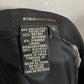 BCBG Maxazria Black Cargo Style Front Zip Pencil Skirt Sz-12