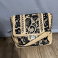 Mary Norton Women’s Leather With Black Lace Handbag