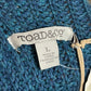 Toad&Co Teal 100% Merino Wool Sleeveless Sweater Vest Sz Large