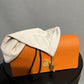 Tory Burch Vibrant Orange Eyeglass Case with Eyeglass Bag