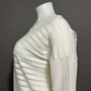 Wynne Layers White Stripe Sweater Sz-XL
