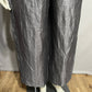 DKNY Women’s Silver Linen Blend Drawsting Casual Pants Sz-Large
