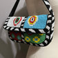 Comeco Rainbow Multicolored Beaded Shoulder Bag Clutch One Size