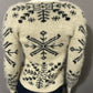 Finn & Clover Fuzzy Snowflake Sweater Sz-Small