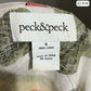Peck & Peck Linen Fruit Poncho Sz-Small