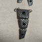 Silver Earrings & Pendant Textured Jewelry Set