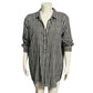 J.Jill 100% Cotton Gingham Tunic Top Sz-XL
