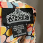 Angie 100% Rayon Floral Sleeveless Drawstring Fit & Flare Sz-2X