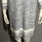 Hilary Radley Comfy Long Sleeve Sweater Marled Dress Sz-XL