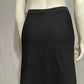 Vintage Santana Knit Black Pull On Pencil Skirt Sz-Large