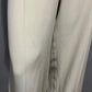 Rena Rowan Crème Silk Blend Embroidered Hem Trouser Pants Sz-6