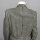 Country Shop Casual Plaid 100% Linen 3 Button Blazer Sz-12