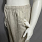 Old Navy 100% Linen Women’s Casual Pants Elastic Waist Sz-XL