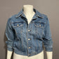 Boston Proper Denim 100% Cotton Cropped Jacket Sz-12