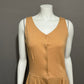 Neiman Marcus Ponte Knit Sleeveless Flare Casual Midi Dress Sz-Small