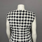 Vintage Houndstooth Tweed Houndstooth Print Dress Sz-10/12 (Large)