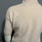 Vintage Women’s Striped Sweater Lambswool Rabbit Hair Sweater Sz-Medium