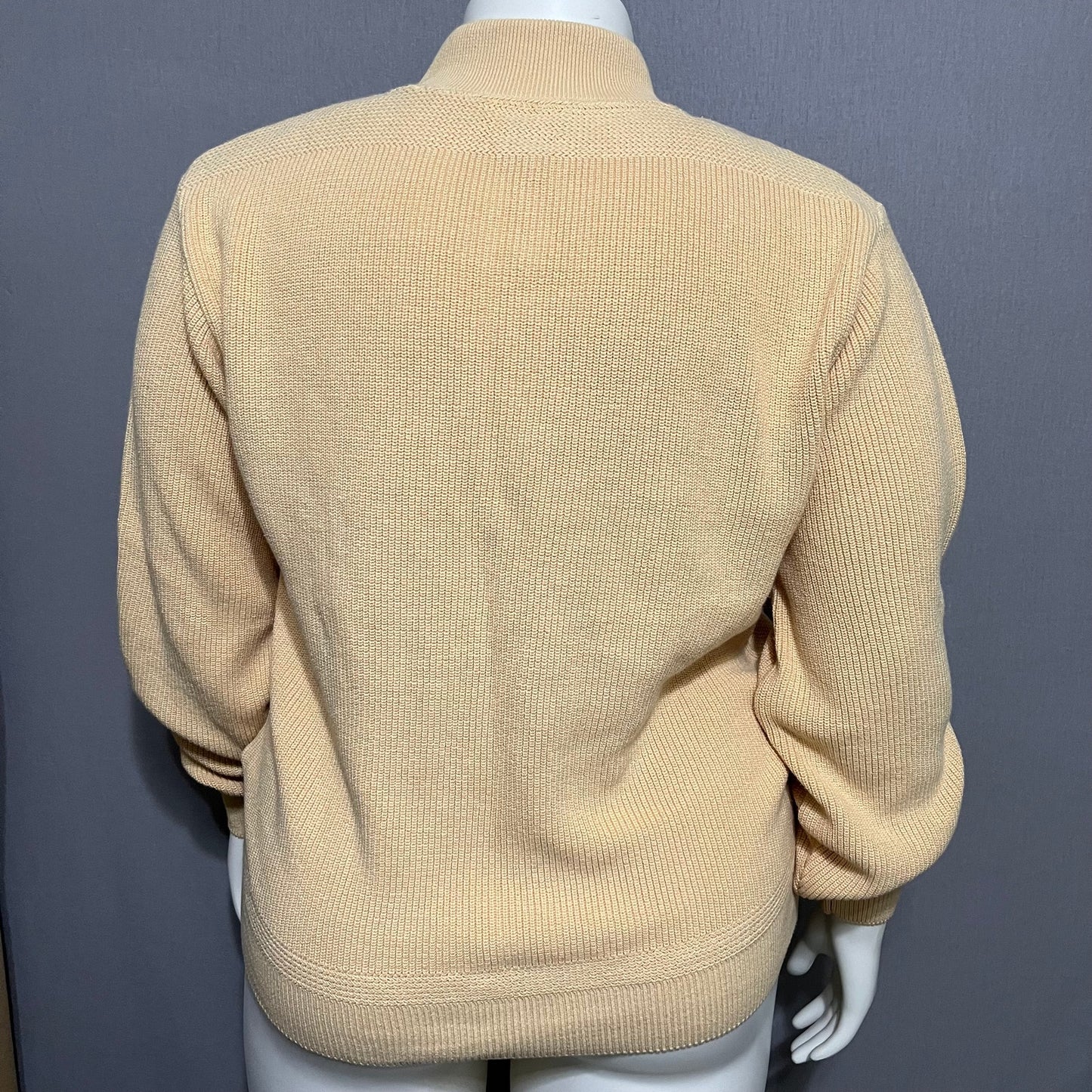 Lands End Men’s/Unisex Yellow Pullover Long Sleeve Sweater Sz-Large (42-44)