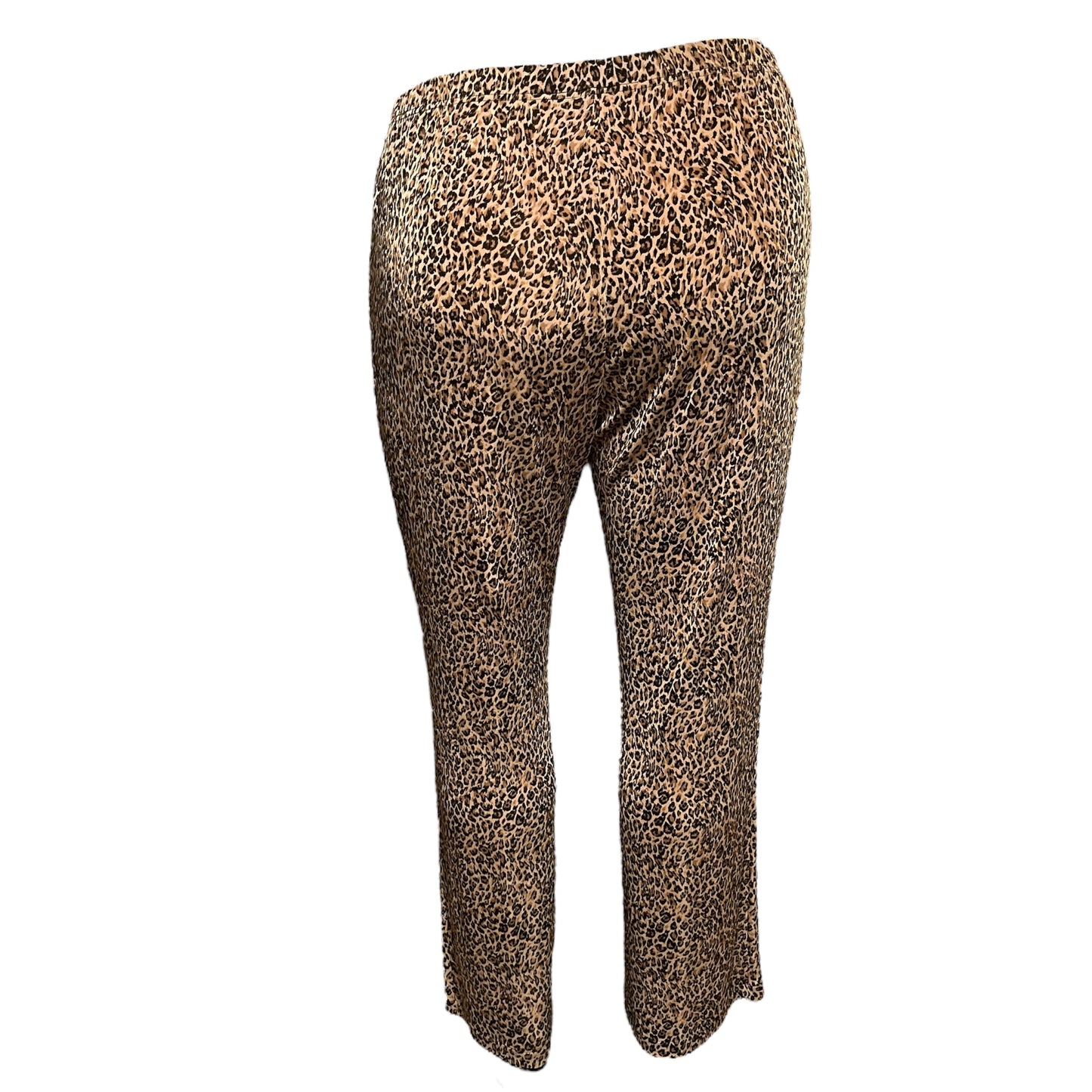 Liz Claiborne Animal Print Straight Leg Pants