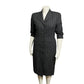 Vintage Women’s Pinstriped Wool Duster Jacket/ Dress Career Sz-12