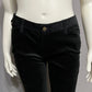 Eddie Bauer Women’s Black Velvet Cotton Flared Pants Sz-14