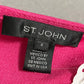 St. John Pink 2 Pc Peplum Knit Skirt Set Sz-2/4 or Small