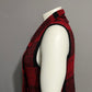 Joseph A Red and Black Knit Cardigan Sz-Large