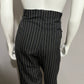 Culture Shock Striped Pleated Dress Pants Sz-6/8